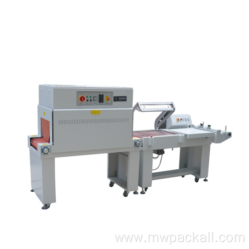 Shrink tunnel and sealer L type packaging machine with CE certificate